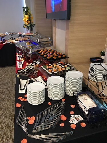 Tea Reception with Sushi