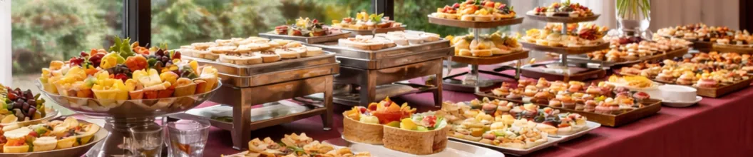 Vegan Buffet spread