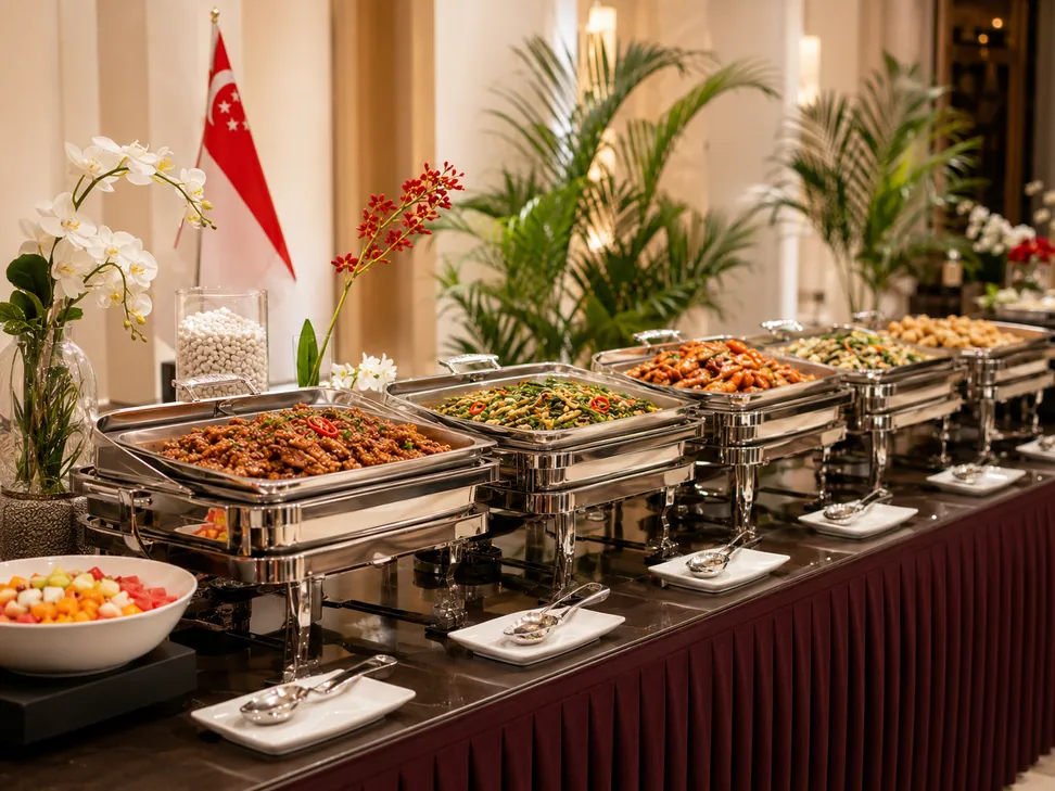 National Day buffet catering by Kate's Catering