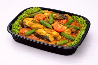 Masala Fish Curry with Lady's Finger
