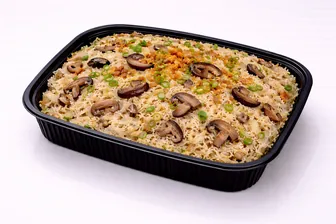 Mushroom Garlic Rice