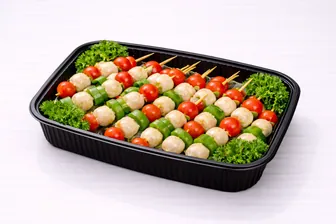 Skewered Chicken Chipolata & Capsicum