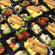 Halal bento box catering