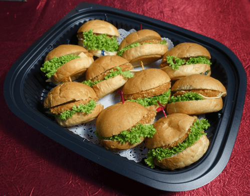 Mini Chicken Burger with Cheese